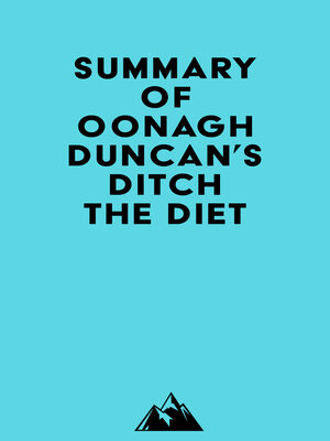 cover image of Summary of Oonagh Duncan's Ditch the Diet